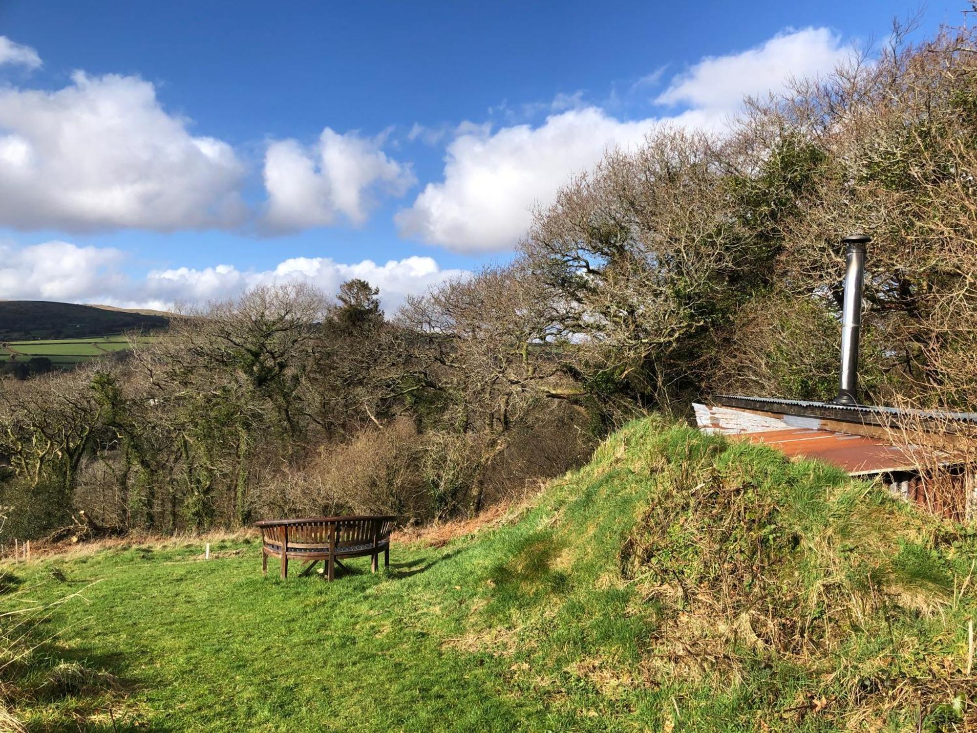 Foxesden, Unique Eco Cabin, Dartmoor Views South Brent 外观 照片